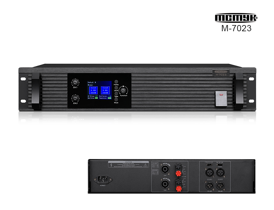 M-7023两通道功放350W M-7023两通道功放350W